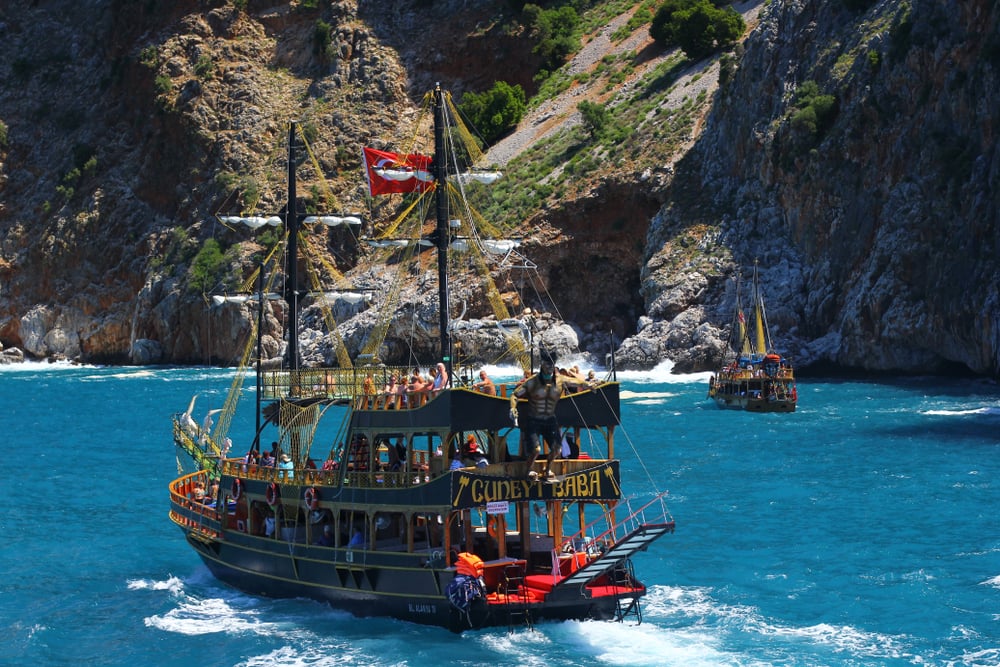 Antalya Pirate Boat Tour