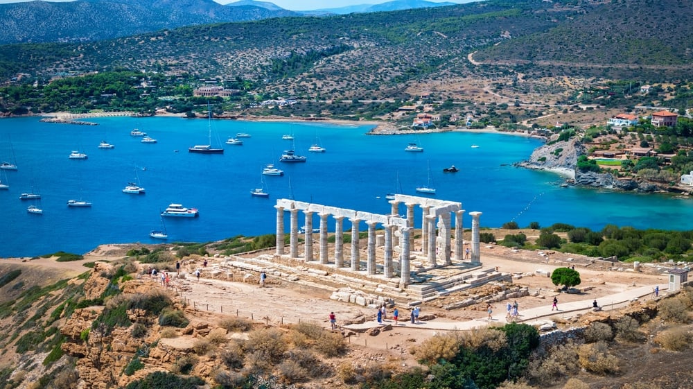 Cape Sounion Temple Of Poseidon