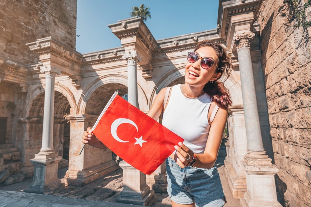 Antalya Old Town Tourist