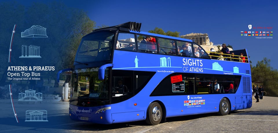 Athens Hop On Hop Off Bus Tour