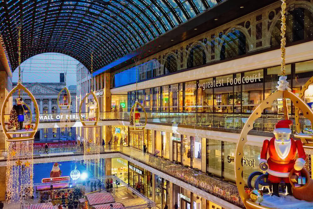 Berlin New Year Christmas Shopping
