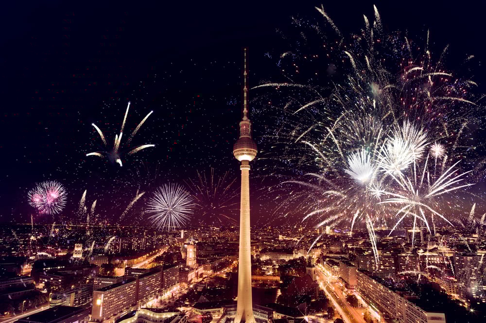 Berlin New Year Fireworks