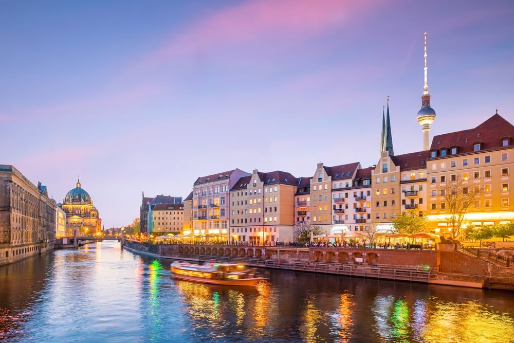Berlin Spree River Cruise Night
