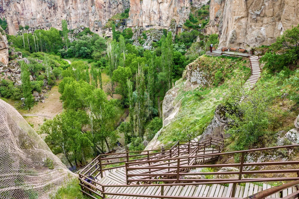 Cappadocia Ihlara Valley Stairs