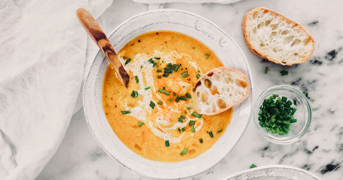 Icelandic Langoustine Soup