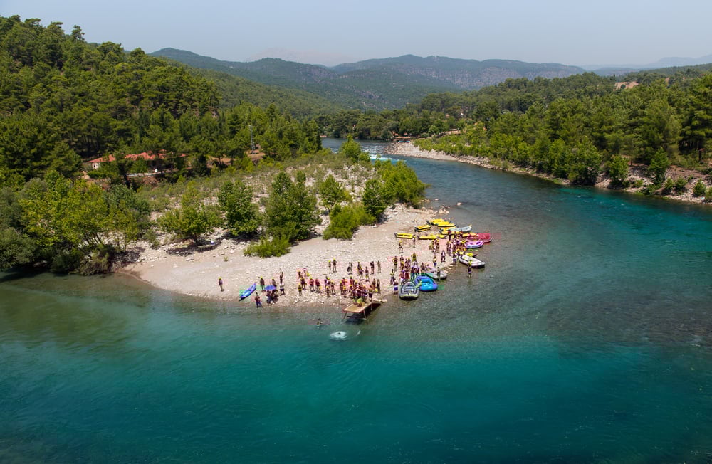 Koprulu Canyon Rafting Start