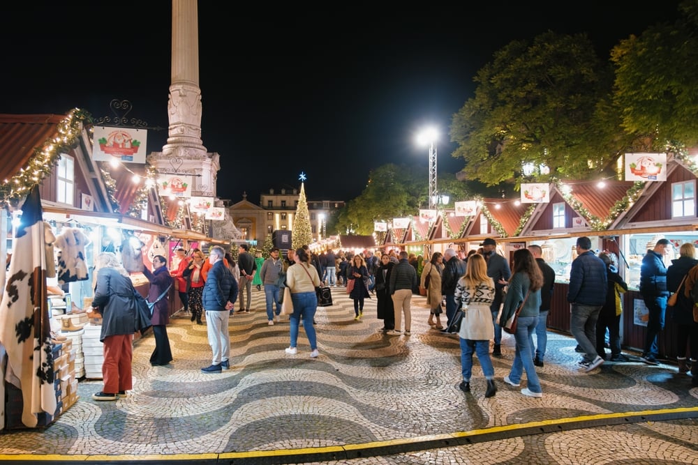 Lisbon Christmas Markets Stroll