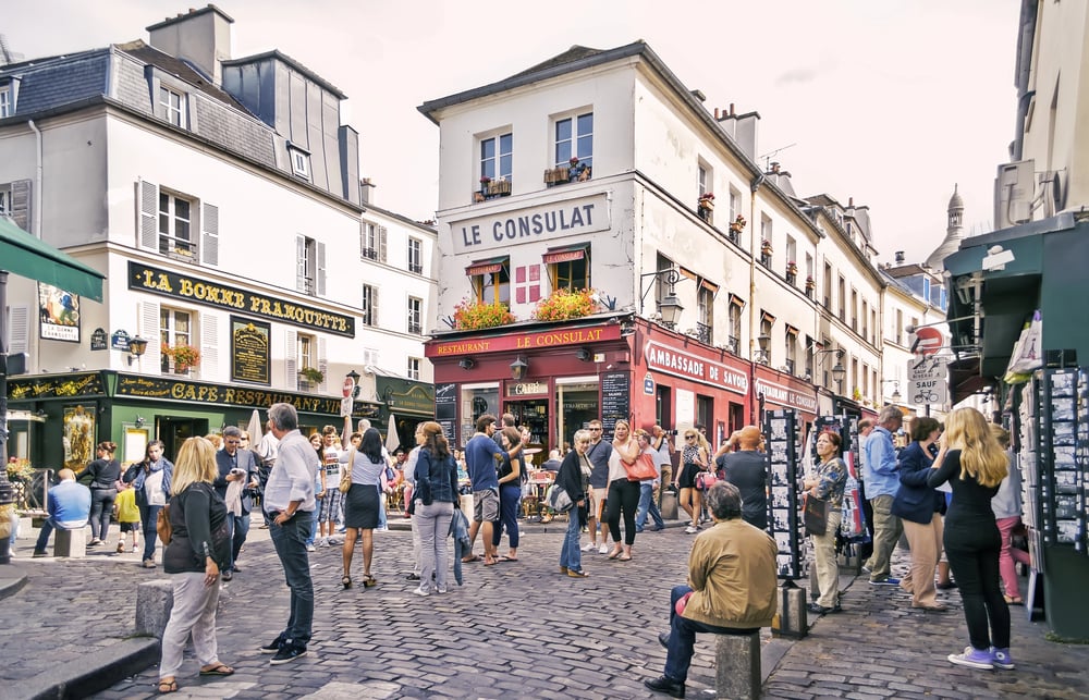 Paris Montmartre Area