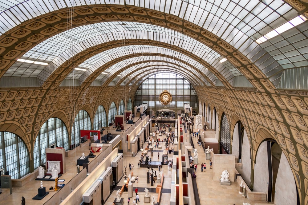 Paris Musee Dorsay Inside