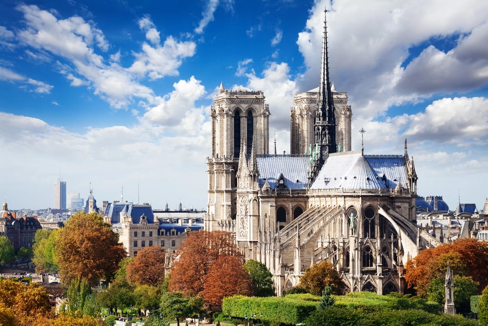 Paris Notre Dame Cathedral