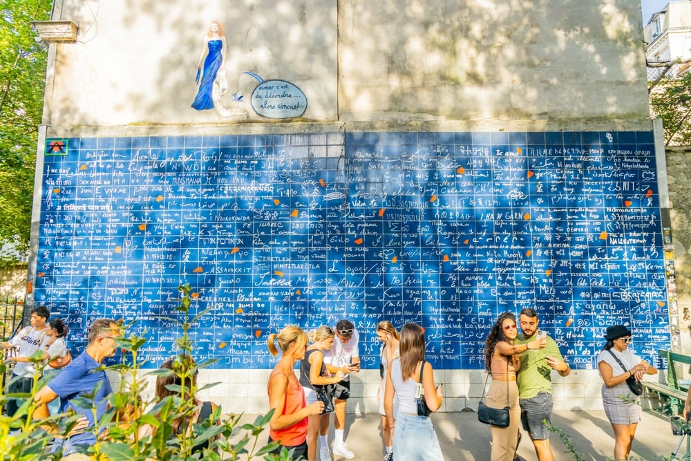 Paris Wall Of Love