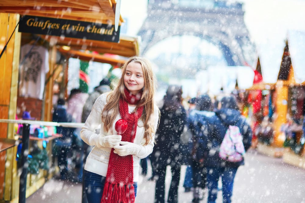 Parisian Christmas Streets