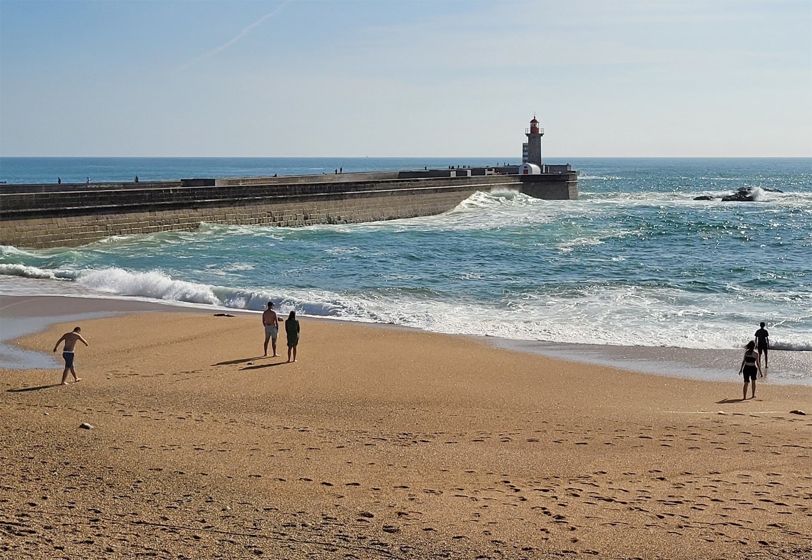 Porto Foz Do Douro Beach