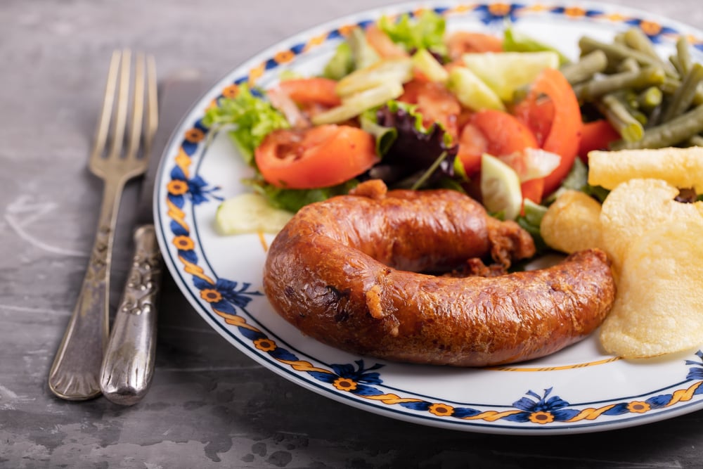 Portuguese Smoked Sausage Alheira