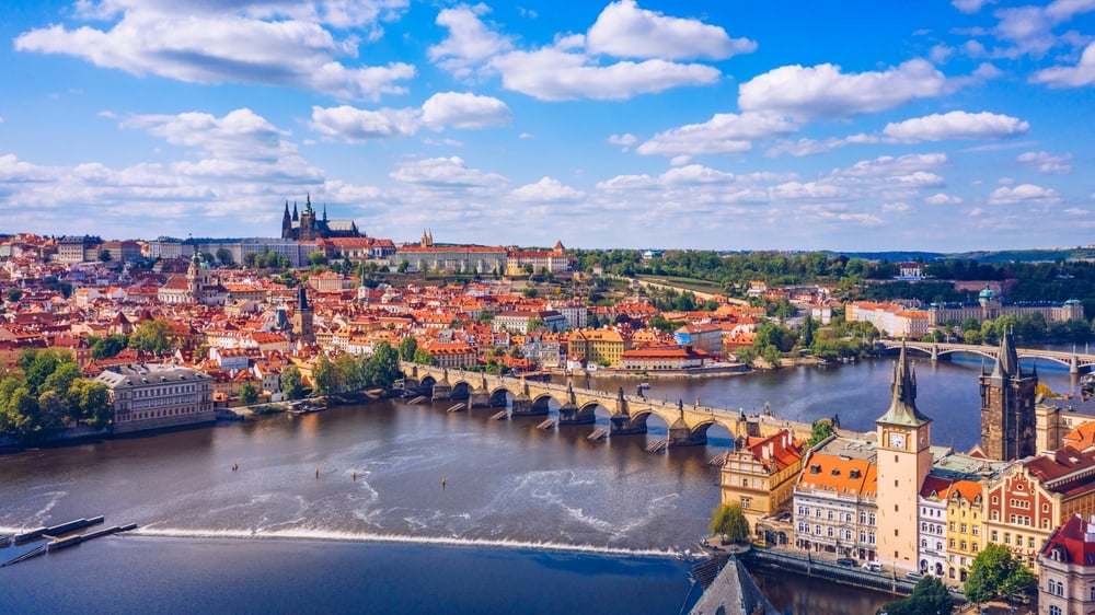 Prague Castle Aerial