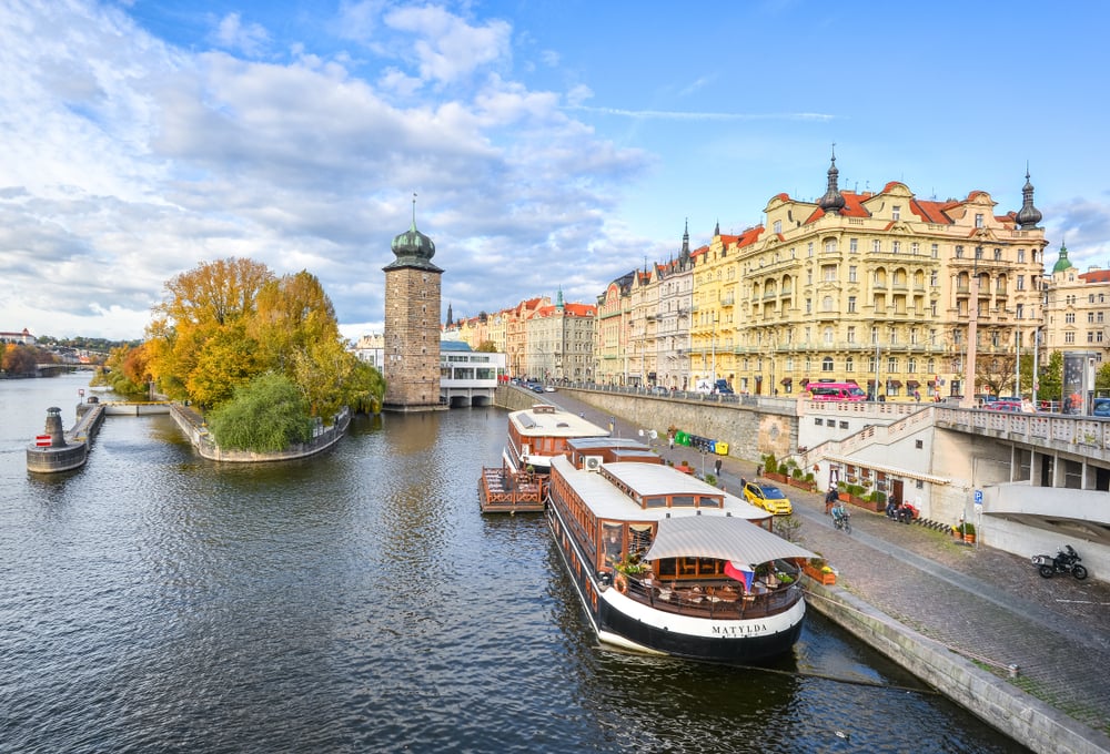 Prague Kampa Island