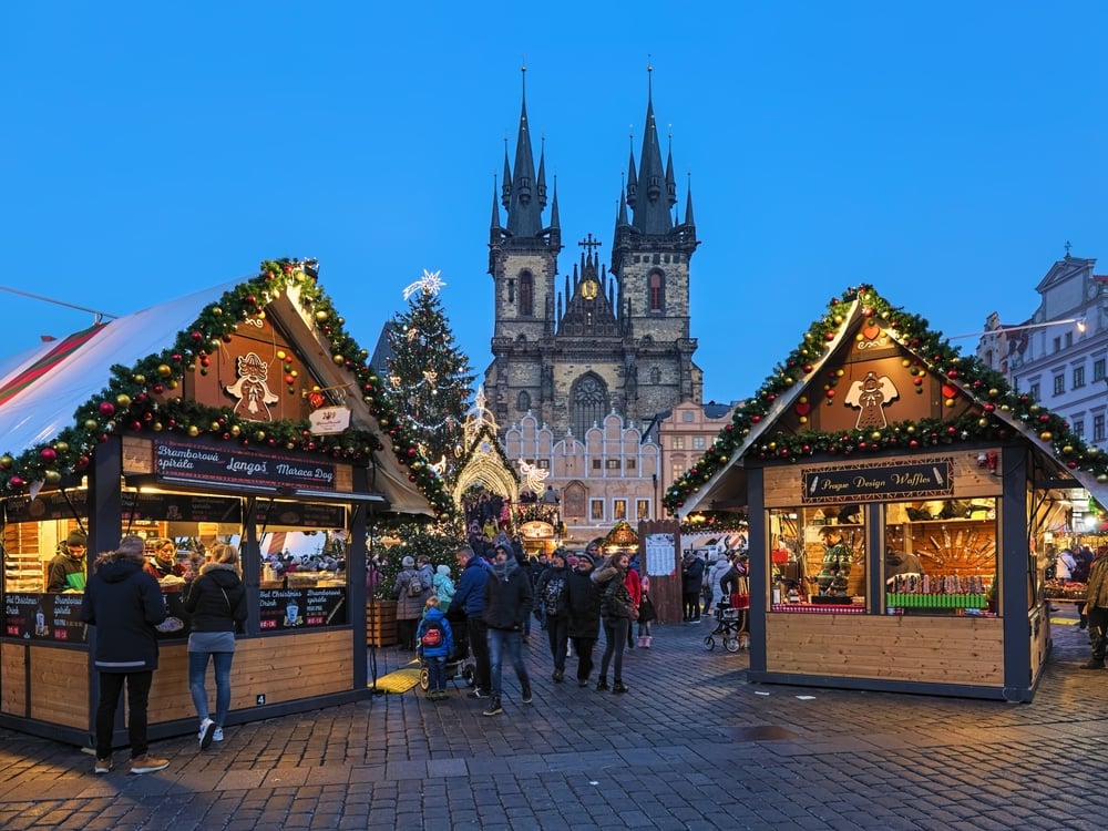 Prague Old Town Square Christmas Market