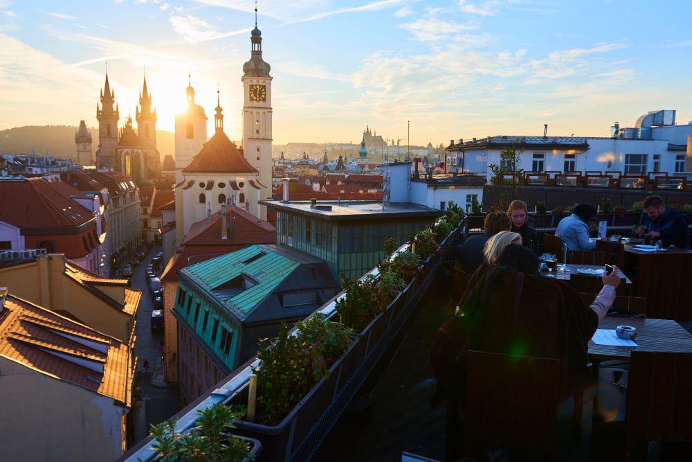Prague Rooftop Restaurant