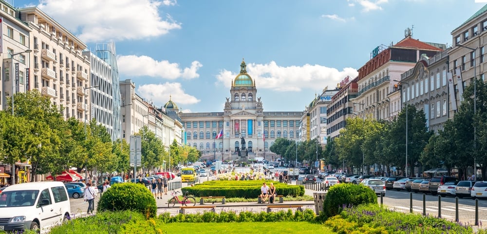 Prague Wenceslas Square