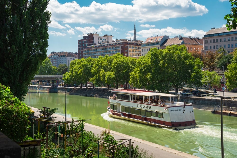 Vienna Cruise Along The Danube River