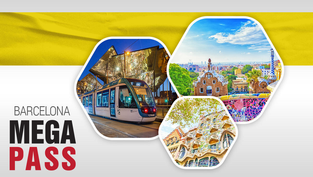 Barcelona MegaCombo Tickets: Park Güell, Casa Batlló & Public Transport
