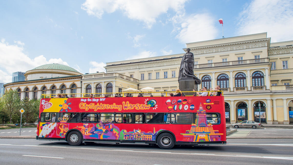 City Sightseeing: Warsaw Hop-on Hop-off Bus Tour