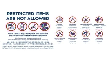 [Direct Entry] Mahanakhon SkyWalk Tickets with Rooftop Access