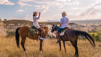 Cappadocia: 1-Hour Daytime Horseback Riding Tour