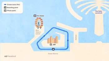 From Dubai Marina: 1-Hour Sightseeing Yacht Cruise with Panoramic Views