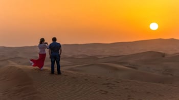 Budget-Friendly Evening Desert Safari & BBQ Dinner with Optional Quad Bike