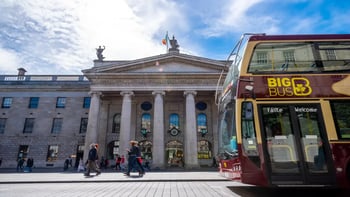 Dublin Discover: 24 hour Live Guided Hop-On Hop-Off Bus Tour and Walking Tour