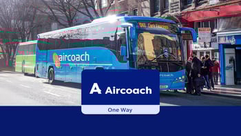 Aircoach: One-Way Dublin Airport to City Center Transfer