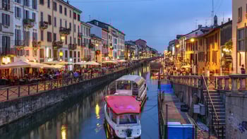 Milan: Navigli Canal Boat Cruise Entry Ticket