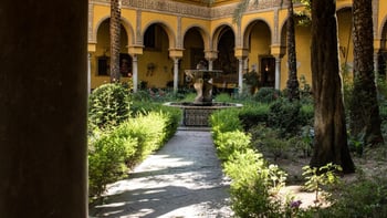 Seville: Las Dueñas Palace  Entrance With Audio Guide Ticket