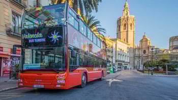 Valencia: 24 or 48-Hour Hop-On Hop-Off Bus Ticket With Multilingual Audio Guide