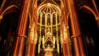 Light of Creation at Votivkirche Vienna