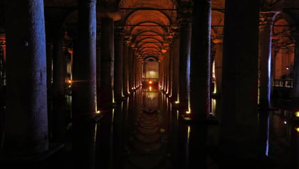 Basilica Cistern Night Entry Ticket with Audio Guide