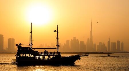  Dubai Marina & Dhow Cruise  – Dinner, Live Entertainment & Sightseeing