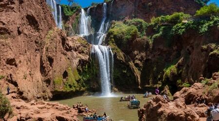  Full-Day Ouzoud Waterfalls Guided Hike with Boat Ride