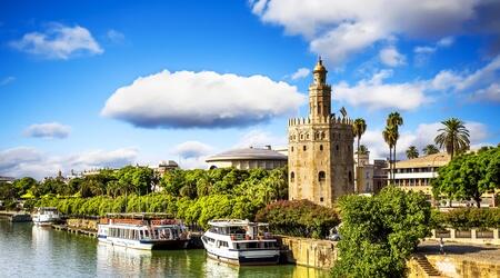  Sevilla's Guadalquivir 1-Hour City Cruise