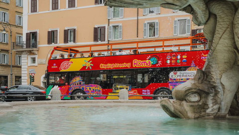 Rome Sightseeing Bus Tour – 24-Hour Ticket
