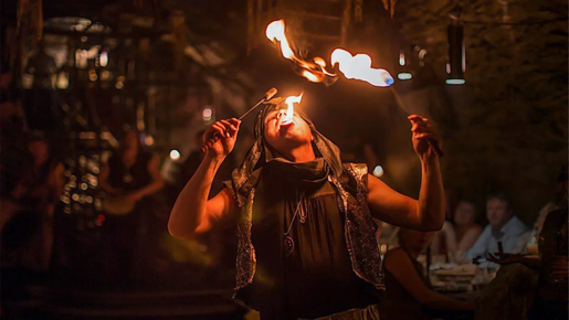 Medieval Dinner Show with Unlimited Drinks