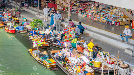 Damnoen Saduak & Maeklong Market Tour