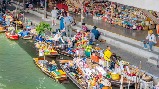 Damnoen Saduak & Maeklong Market Tour