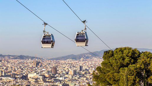 Montjuïc Cable Car Roundtrip Ticket