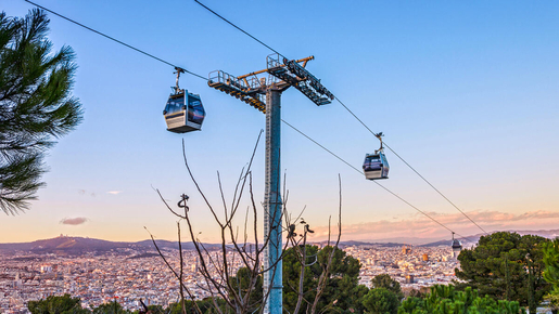Montjuïc Cable Car Roundtrip Ticket