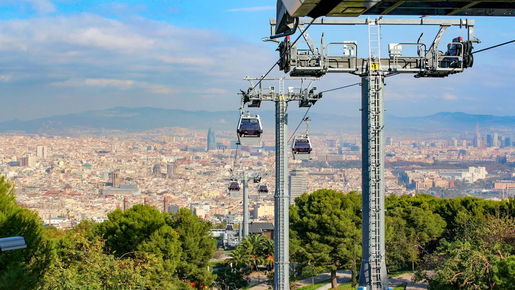 Montjuïc Cable Car Roundtrip Ticket