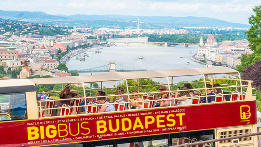 24-Hour Hop-On Hop-Off Bus with Danube Cruise
