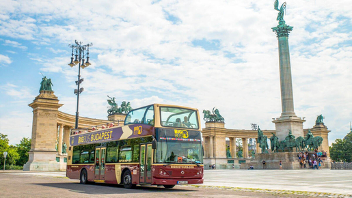 24-Hour Hop-On Hop-Off Bus with Danube Cruise