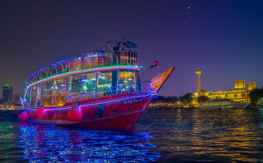 Dhow Cruise with Dinner & Live Entertainment
